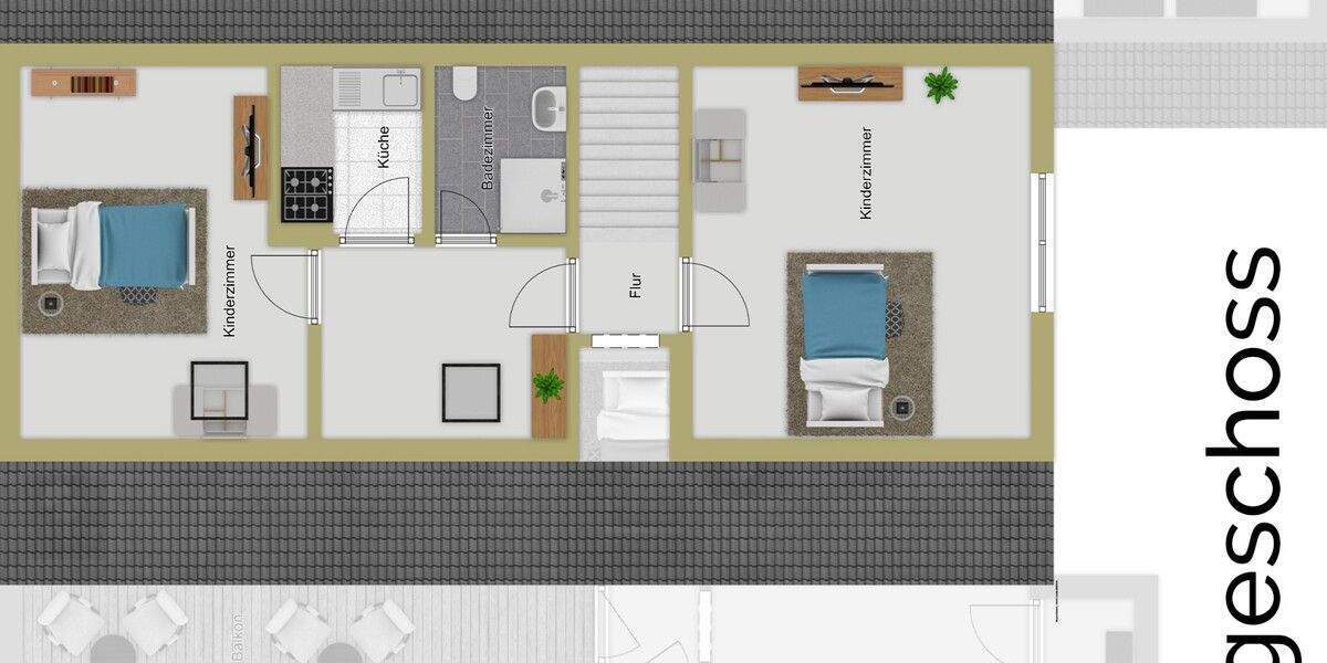 Etagenwohnung Ulm Wiblingen - 5 Zimmer, 143 m&sup2;, 449.000&euro; | Angebot:23964482