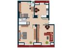Dachgeschoßwohnung Nürnberg Kleinweidenmühle - 3 Zimmer, 68 m&sup2;, 315.000&euro; | Angebot:27131802