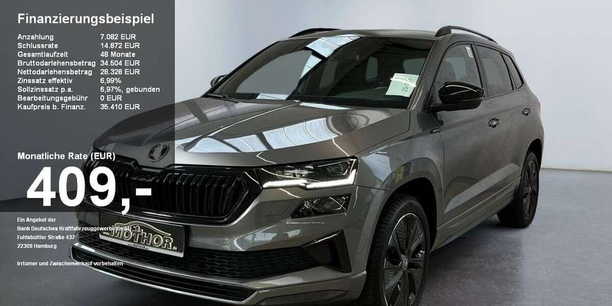 Skoda Karoq 4.998 km 35.410 &euro; Brandenburg 14770