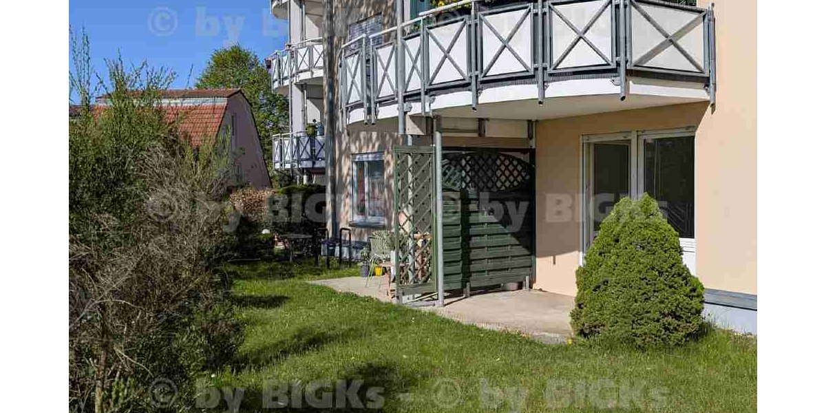 BIGKs: Suhl - Nähe Klinikum: 2 Zimmer-Wohnung mit Einbauküche und Terrasse (-;) - Erdgeschoßwohnung Suhl Suhl Heinbergsiedlung | Angebot:26418684