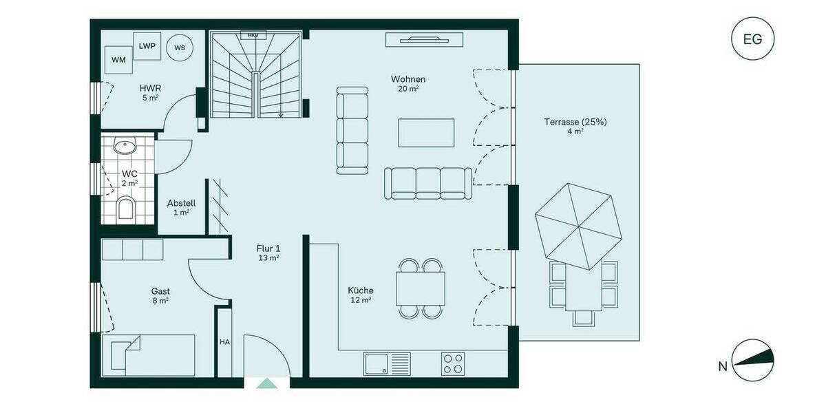 Doppelhaushälfte Müllrose - 4 Zimmer, 114 m&sup2;, 364.900&euro; | Angebot:25664203