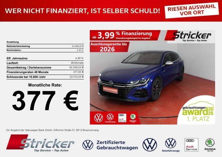 VW Arteon 27.626 km 34.489 &euro; Detmold 32760