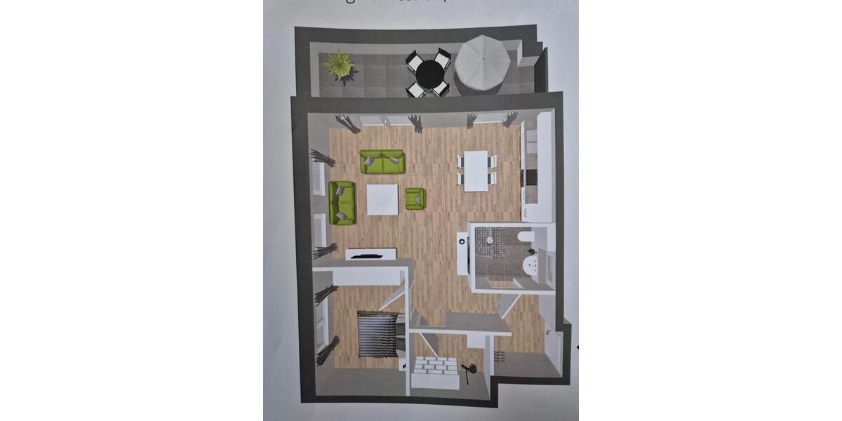 Terrassenwohnung Apen - 3 Zimmer, 68 m&sup2;, 690&euro; | Angebot:26299524