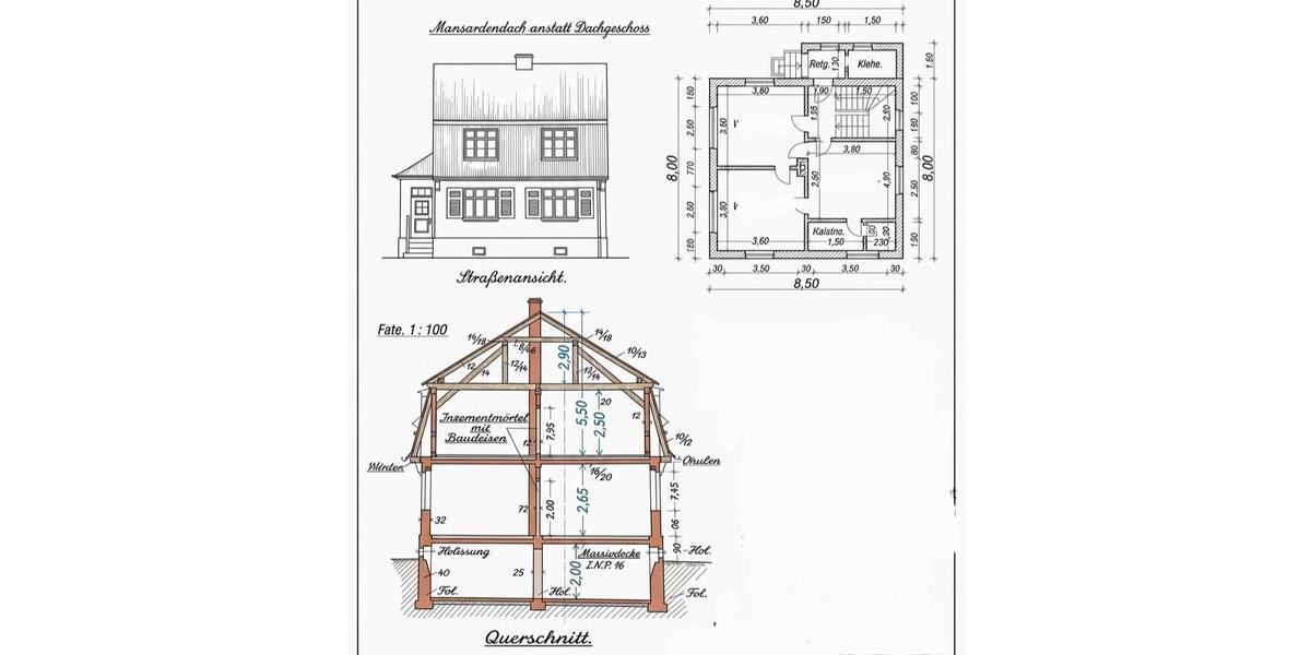 Einfamilienhaus Raguhn-Jeßnitz Jeßnitz (Anhalt) - 3 Zimmer, 95 m&sup2;, 85.000&euro; | Angebot:26337973