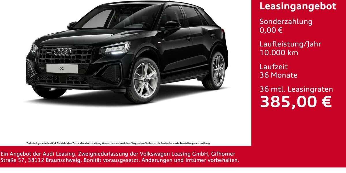 Audi Q2 14.800 km 38.830 &euro; Vechta 49377