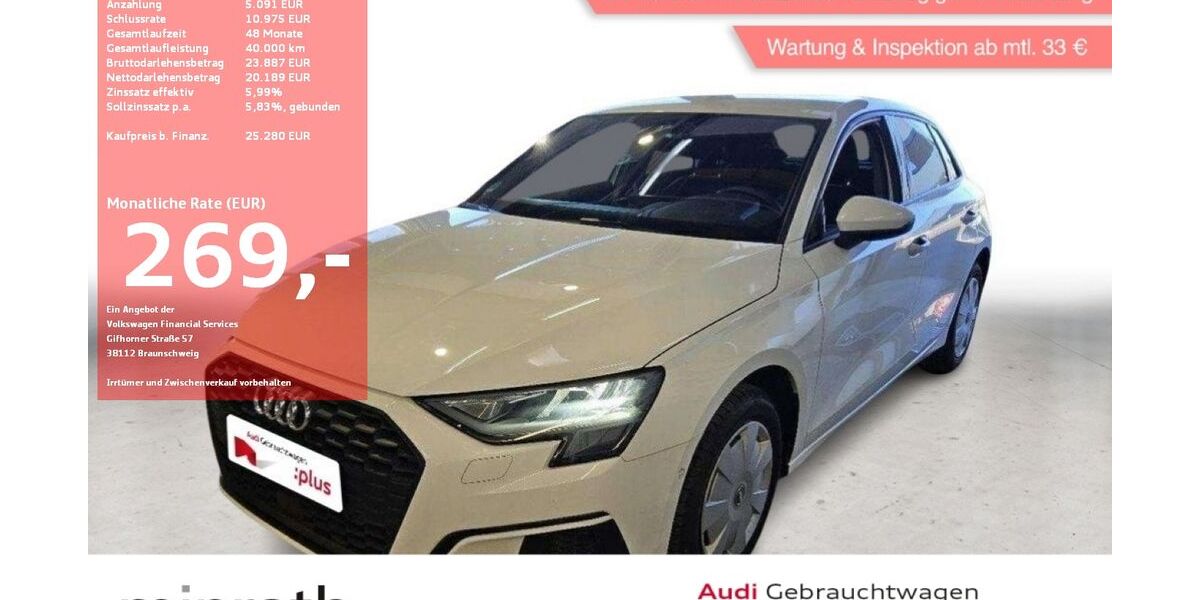 Audi A3 31.293 km 25.280 &euro; Moers-Hülsdonk 47441