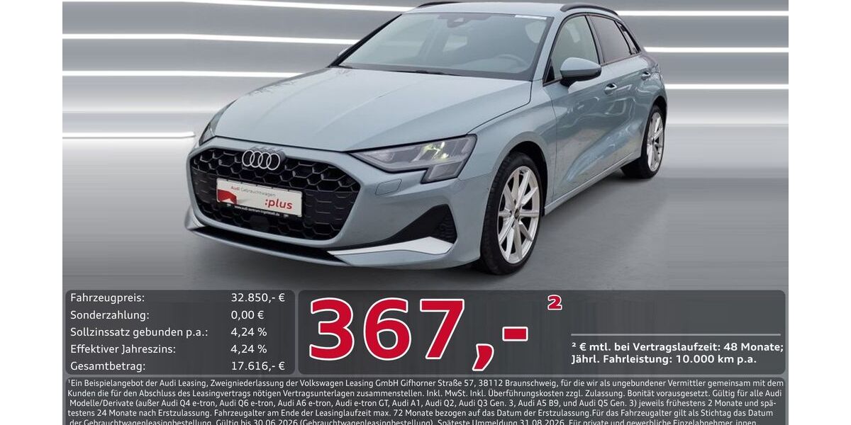 Audi A3 7.215 km 32.850 &euro; Ingolstadt 85057