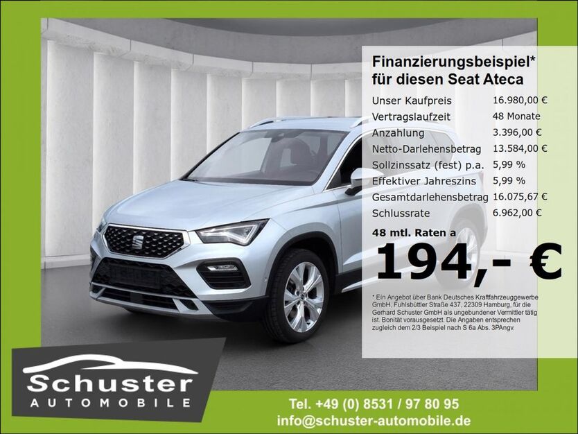 Seat Ateca 150.000 km 16.980 € Ruhstorf 94099