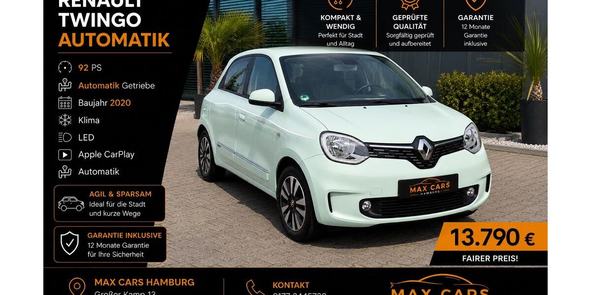 Renault Twingo 54.000 km 13.790 &euro; Barsbüttel 22885