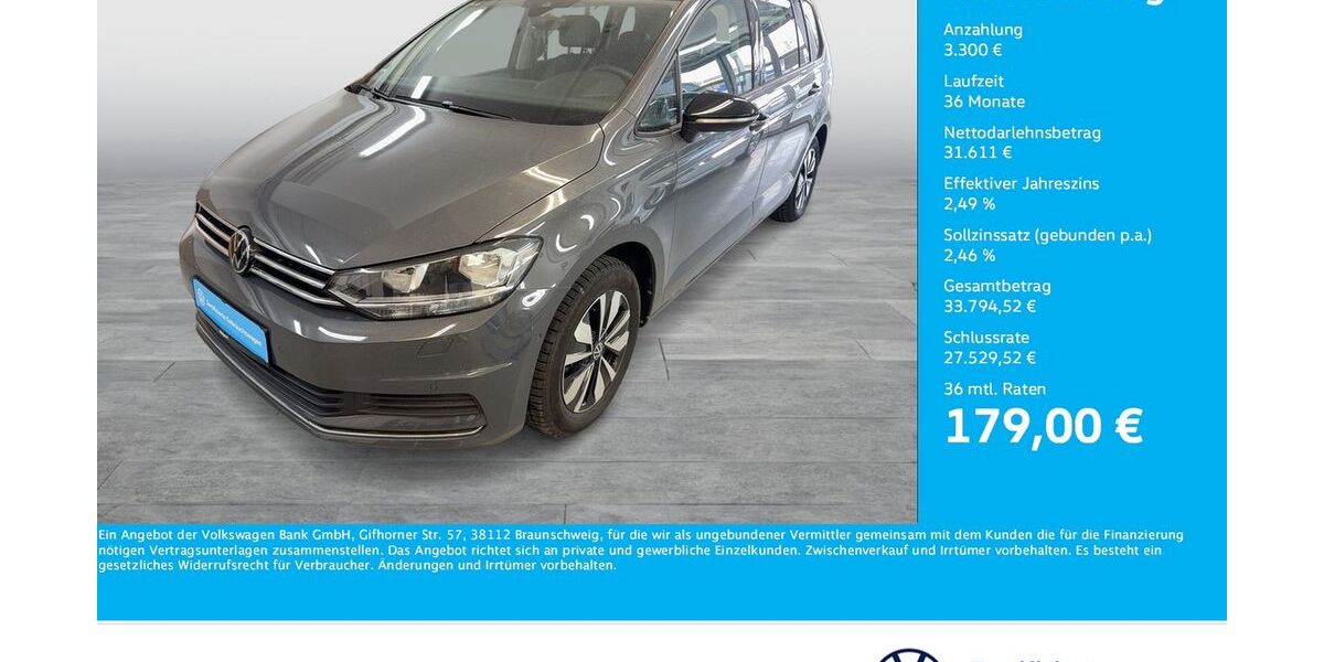 VW Touran 6.889 km 34.911 &euro; Bergkamen 59192