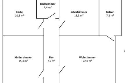 Wohnung zum Kaufen in Seesen 69.000 € 76 m² 3 zimmer