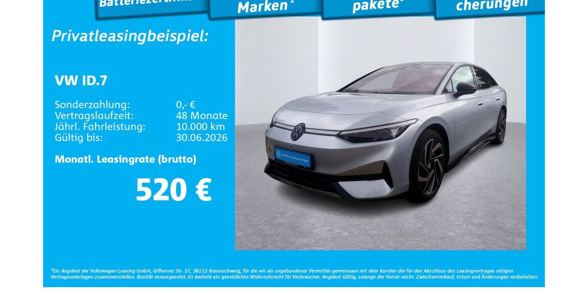 VW ID.7 17.919 km 49.450 &euro; Hamburg 22111