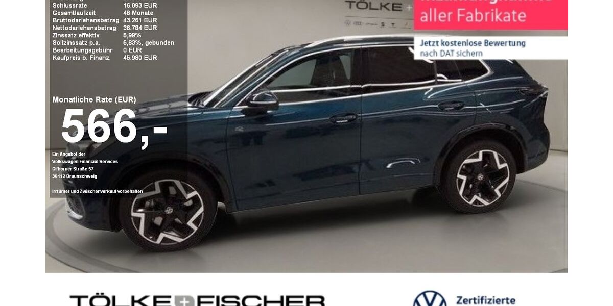 VW Tiguan 5.742 km 45.980 &euro; Krefeld 47805
