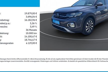 VW T-Cross 4.759 km 19.879 &euro; Leinefelde-Worbis/DE 37327