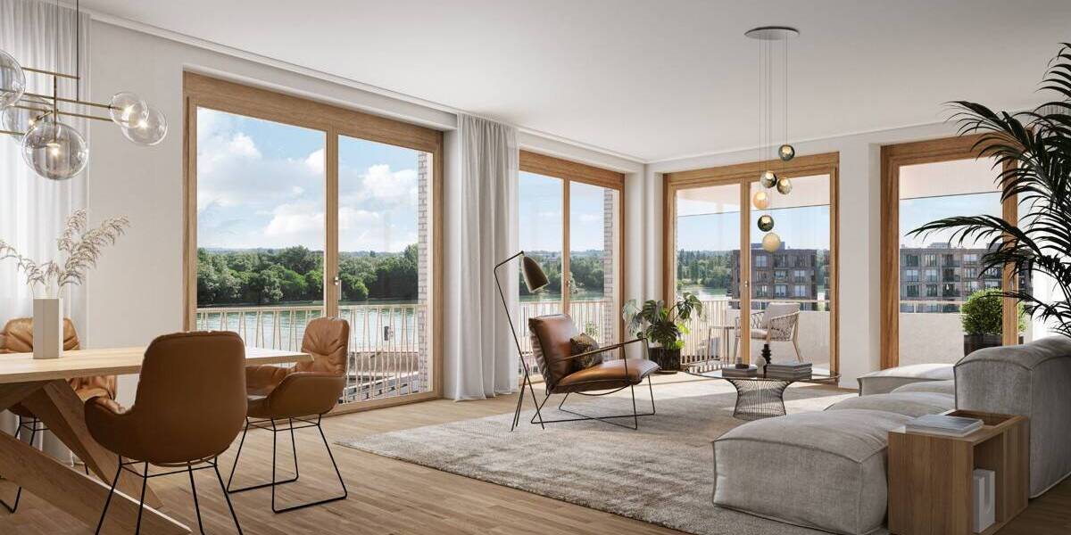 Etagenwohnung Mainz Neustadt - 2 Zimmer, 55 m&sup2;, 489.900&euro; | Angebot:25702314
