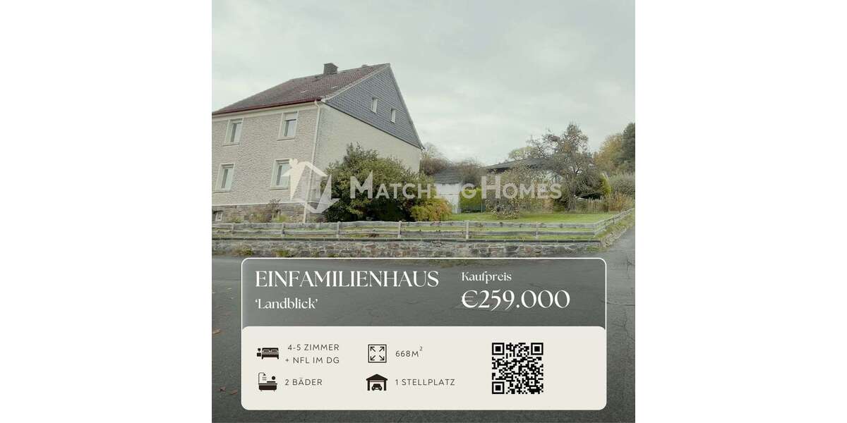 Einfamilienhaus Windeck - 4 Zimmer, 131 m&sup2;, 259.000&euro; | Angebot:25489082