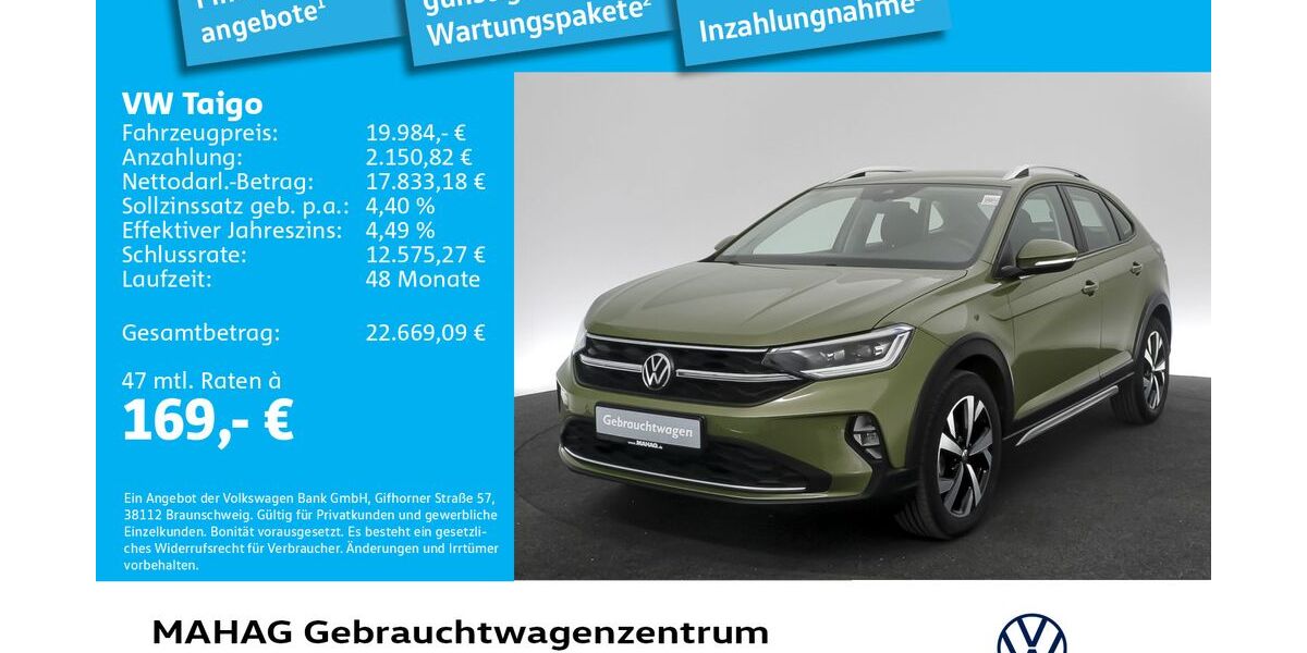 VW Taigo 35.389 km 18.986 &euro; München 80935