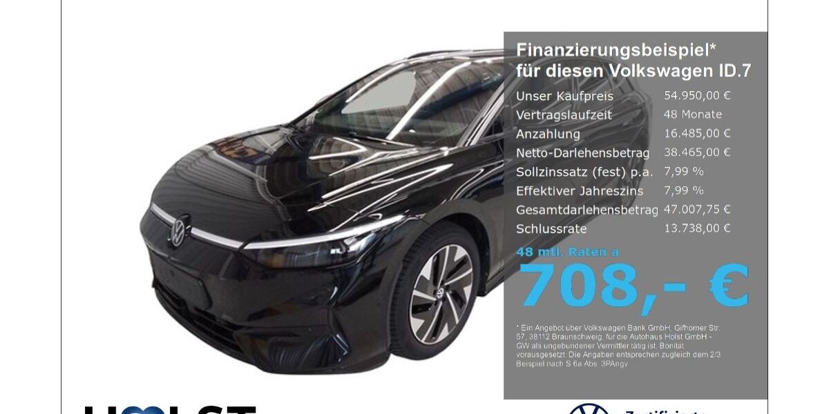 VW ID.7 9.761 km 54.950 &euro; Scheeßel 27383