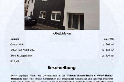 Haus Hanau Groß-Steinheim - 550.000&euro; | Angebot:26562434
