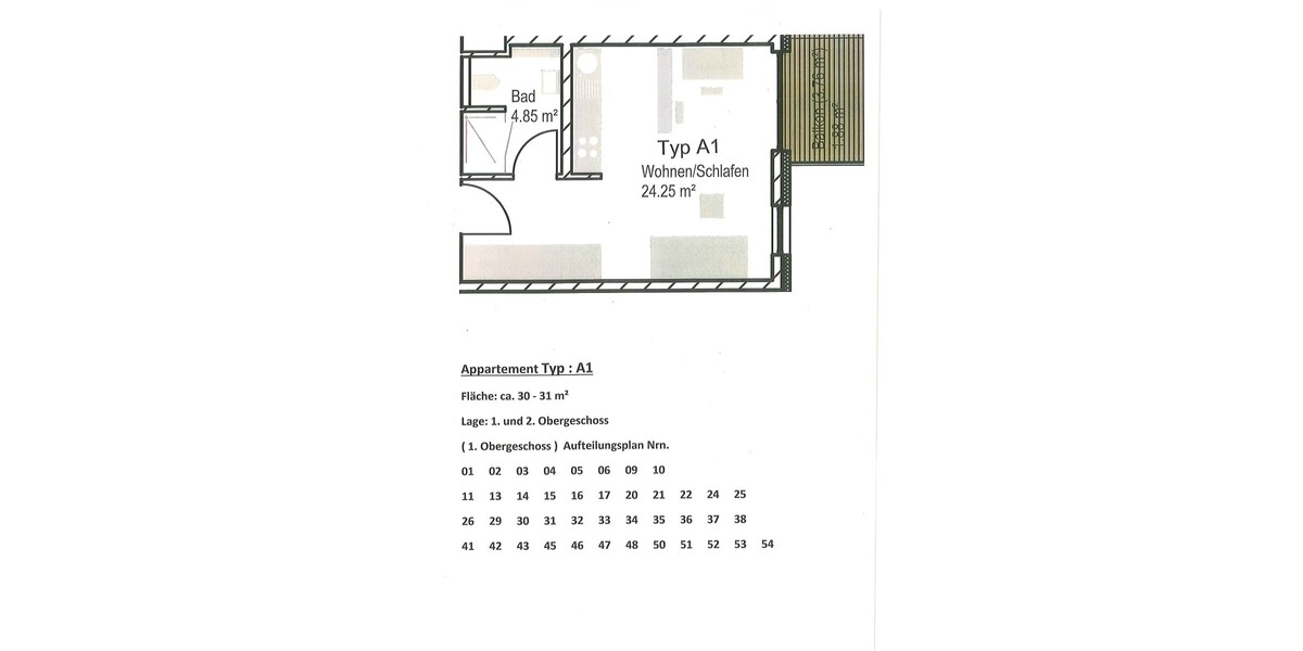 Trier-Petrisberg - Attraktives Appartement in gefragter Lage in Trier-Petrisberg, - Appartement Trier Kürenz | Angebot:26412498