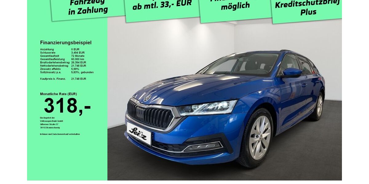 Skoda Octavia 66.300 km 21.590 &euro; Kempten 87439
