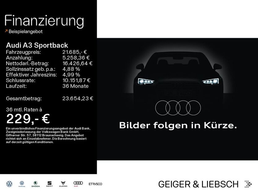 Audi A3 83.647 km 21.685 € Linsengericht 63589