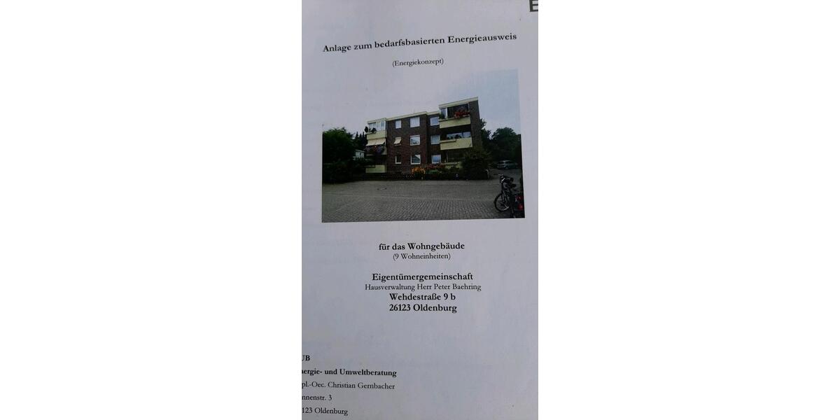 Erdgeschoßwohnung Oldenburg Bürgeresch - 2 Zimmer, 54 m&sup2;, 190.000&euro; | Angebot:25044447