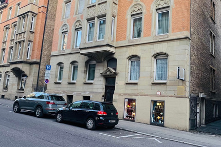 Renditestarke Kapitalanlage in Stuttgart-West: Gewerbeeinheit mit großem Gewölbekeller - Gewerbeobjekt Stuttgart-West West | Angebot:25546918