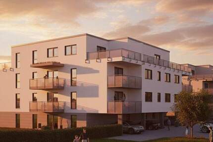 Mit Balkon - moderne Obergeschosswohnung 