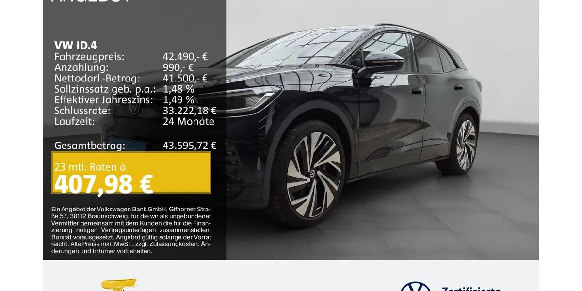 VW ID.4 23.828 km 40.990 &euro; Lüdenscheid 58507