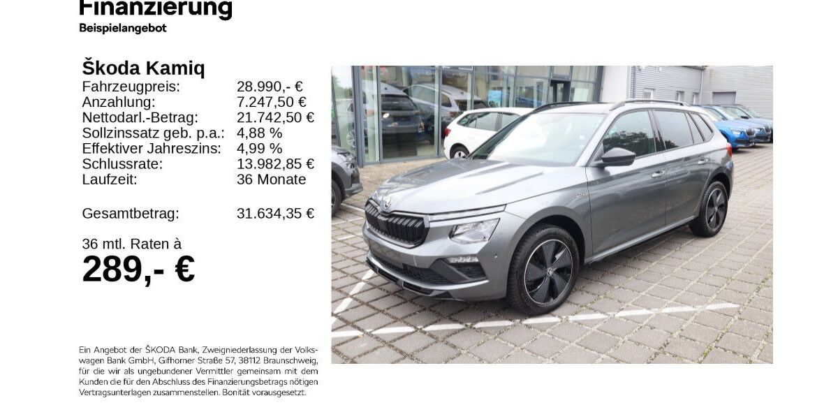 Skoda Kamiq 24.045 km 28.690 &euro; Gifhorn 38518