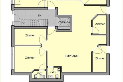 Vermietung - Innenstadtnähe! Büro oder Praxis in zentraler Lage von Borken zimmer