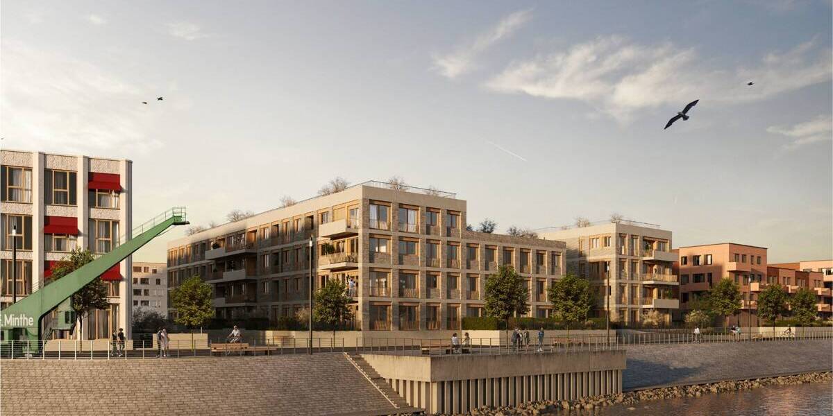 Etagenwohnung Mainz Neustadt - 3 Zimmer, 94 m&sup2;, 799.900&euro; | Angebot:24052093