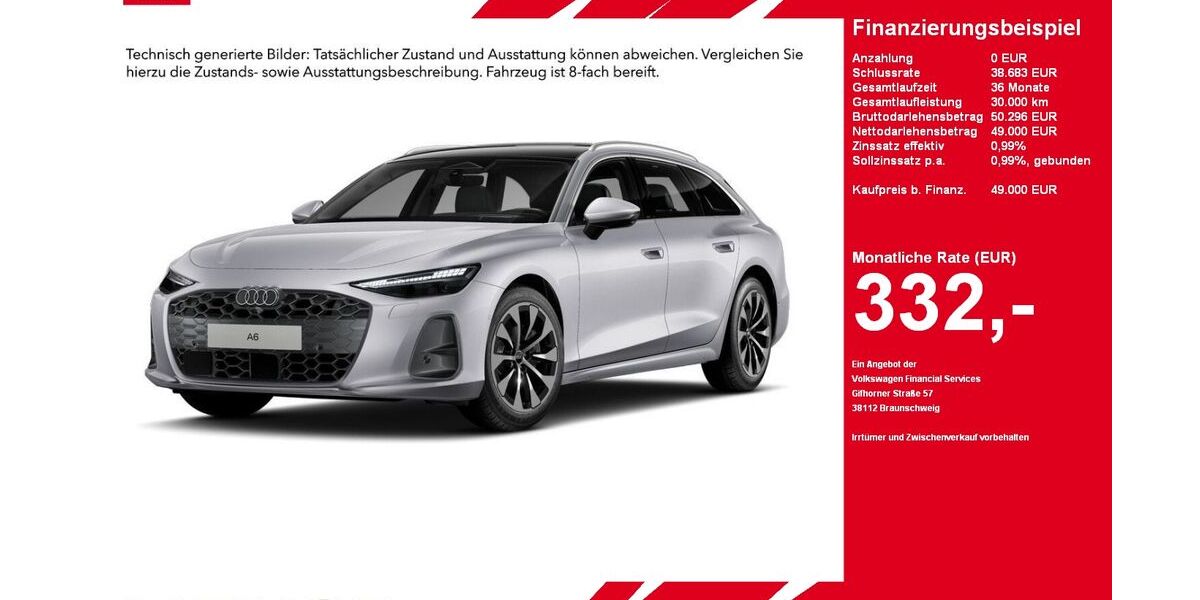Audi A6 25.850 km 44.200 &euro; Gütersloh 33330