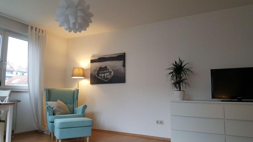 Helles Single-Appartement mit Balkon & Stellplatz