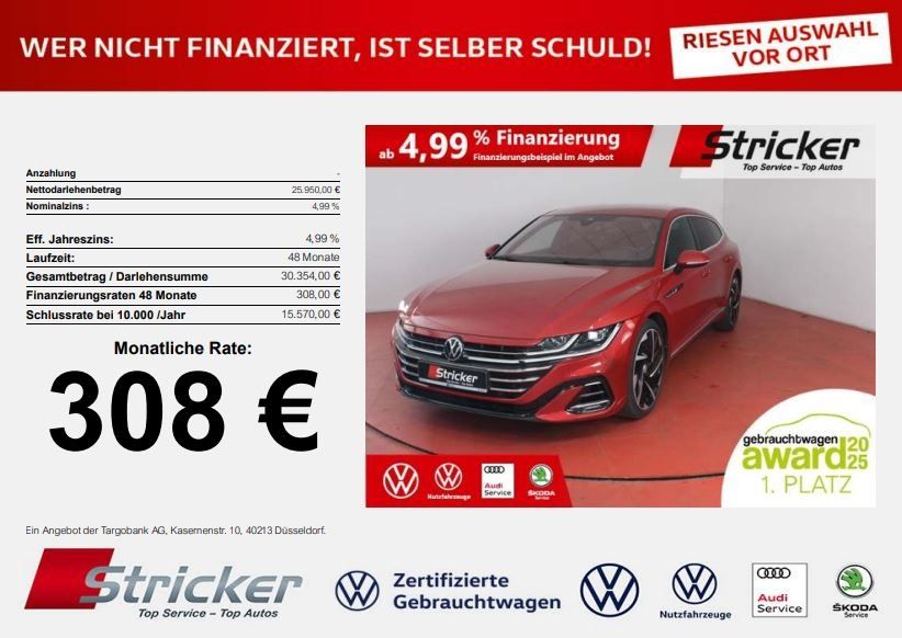 VW Arteon 77.015 km 24.949 &euro; Horn-Bad Meinberg 32805