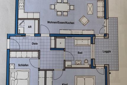 3 Zimmer-Wohnung 88 m² Hanau Groß-Auheim ab sofort zu vermieten 3 zimmer