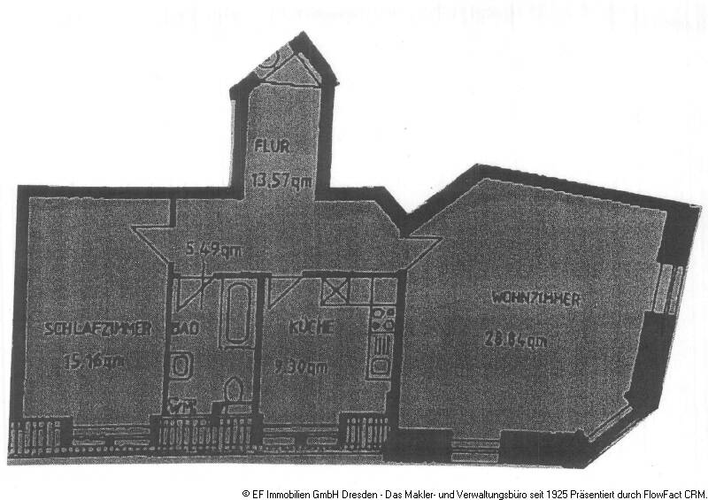 Zimmer Dresden Radeberger Vorstadt - 2 Zimmer, 72 m&sup2;, 795&euro; | Angebot:25983363