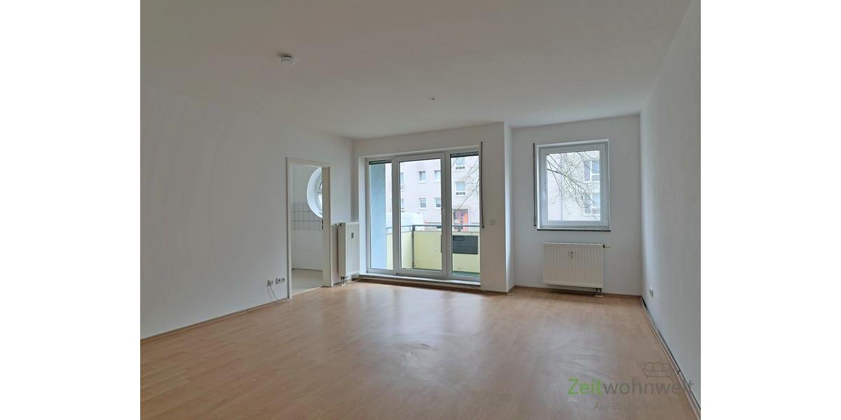 (12536_17) MGN: kleine 1-Raum-Wohnung mit Dusche und Balkon im Hochparterre, Hausmeisterdienste inklusive - Etagenwohnung Meiningen | Angebot:26836388