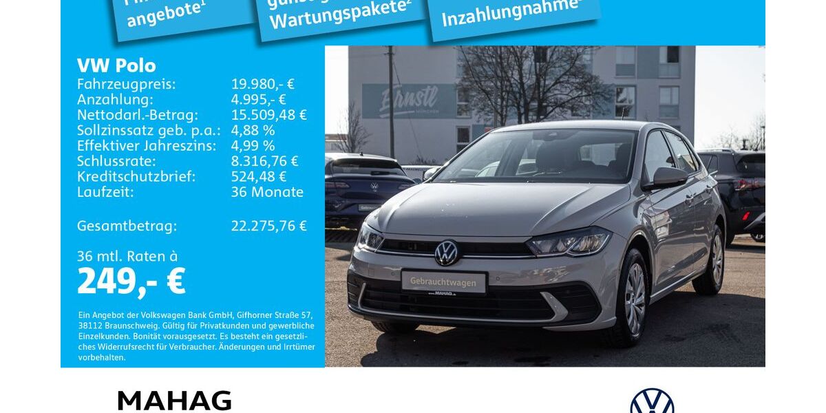 VW Polo 35.370 km 19.980 &euro; München 81825