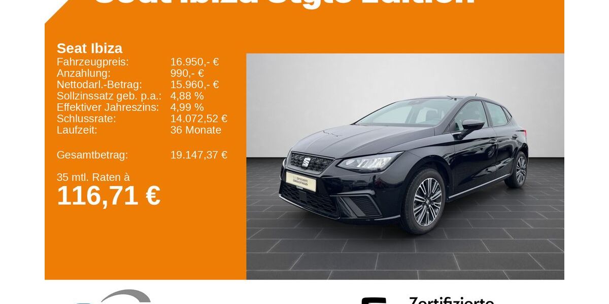 Seat Ibiza 19.460 km 16.950 &euro; Bingen / Rhein 55411