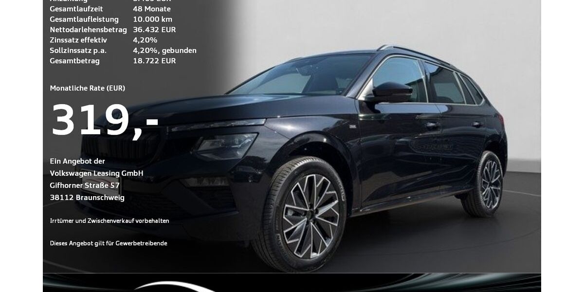 Skoda Kamiq 4.000 km 31.990 &euro; Ravensburg 88214