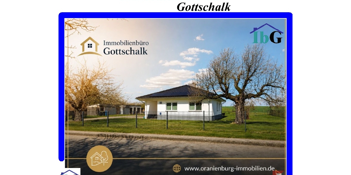 Ländliche Ruhe trifft moderneTechnik- Energiesparender Neubau-Bungalow - Einfamilienhaus Falkenberg | Angebot:26785333