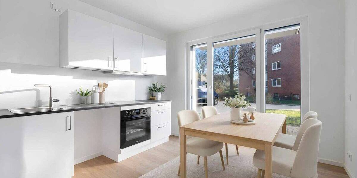 Etagenwohnung Hamburg Poppenbüttel - 3 Zimmer, 83 m&sup2;, 1.890&euro; | Angebot:26806735
