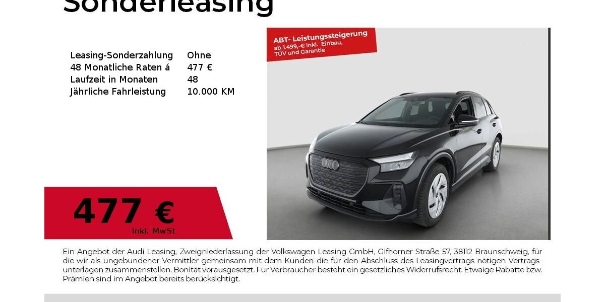 Audi Q4 e-tron 8.796 km 46.940 &euro; Magdeburg 39126