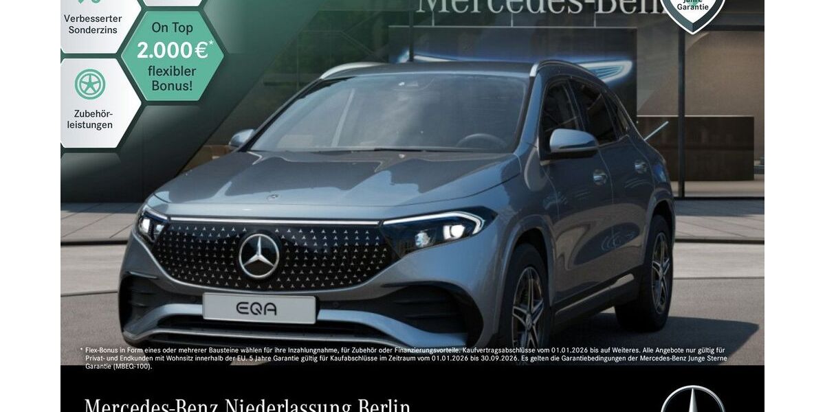 Mercedes-Benz EQA 10.843 km 44.490 &euro; Berlin 10587