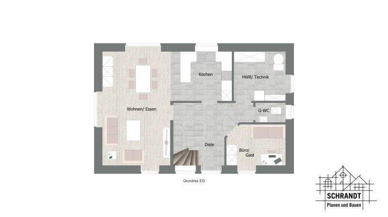 Mehrfamilienhaus, Wohnhaus Nottuln - 5 Zimmer, 123 m&sup2;, 324.450&euro; | Angebot:25815314