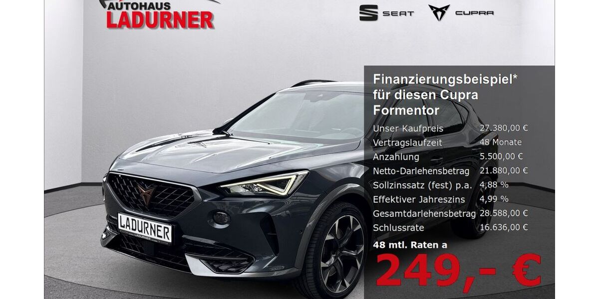 Cupra Formentor 68.950 km 27.380 &euro; Villingen-Schwenningen 78052