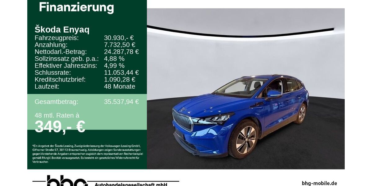 Skoda Enyaq 28.662 km 30.930 &euro; Albstadt 72458