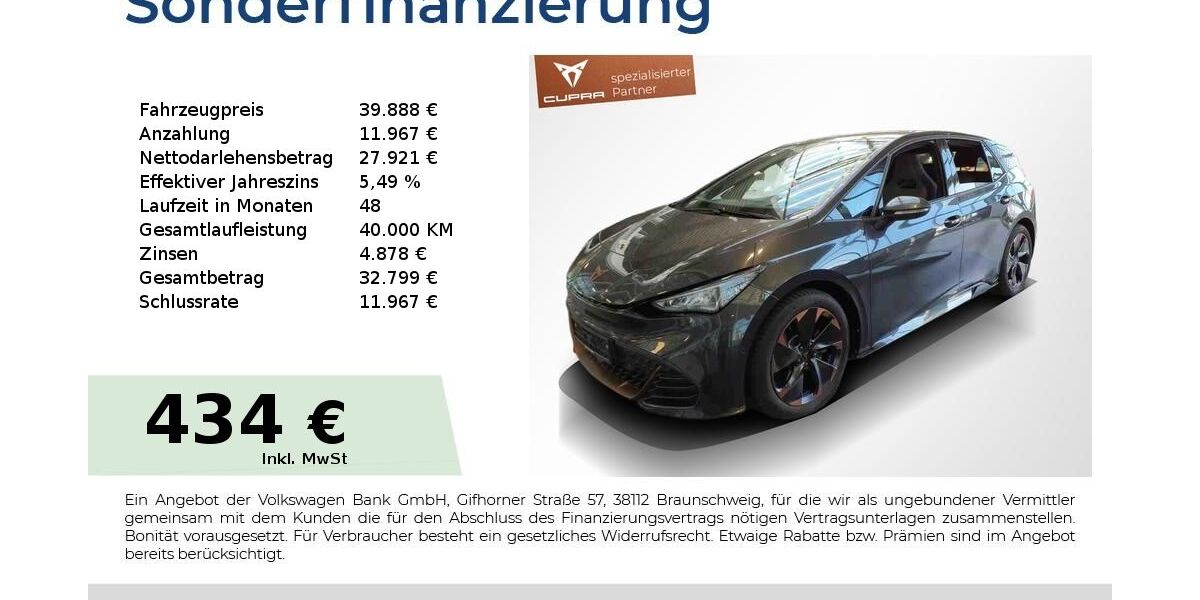 Cupra Born 20.750 km 27.750 &euro; Nürnberg 90441